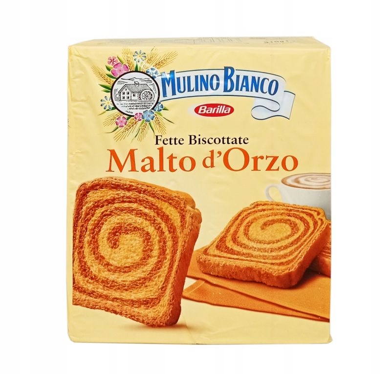 MULINO BIANCO МАЛЬТО СУХАРКИ З ЯЧМІННИМ СОЛОДОМ, 315 грам