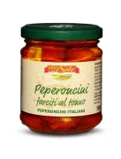 Перчики Delizie dal Sole Peperoncini Farciti al Tonno Sottolio фаршировані тунем 190г