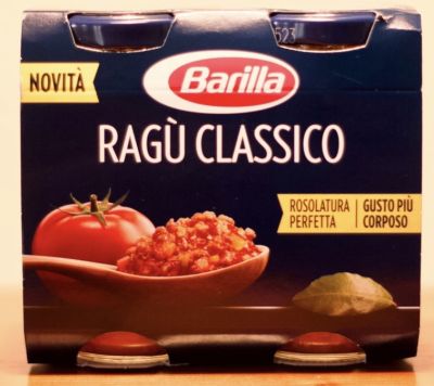 Classic Barilla Ragù, класичний соус, 180 грам