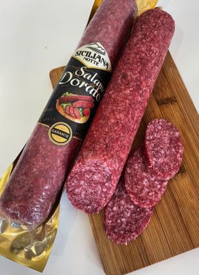Салямі Siciliana Notte Salame Dorato сицилійська, Італія, 350 грам 