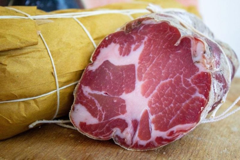 Шинка Capocollo Stagionato, Італія, 412 грам