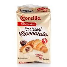 Круасан Consilia Saper Scegliere Croissant Ciliegia 6 x 50 g (senza olio di palma)(без пальмової олії), Італія  