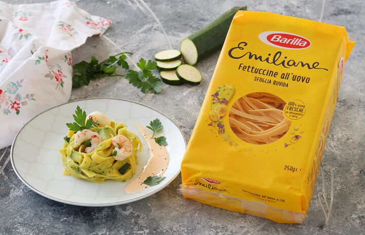 Макарони Barilla Emiliane Fettuccine 250г, Італія ( яєчні)
