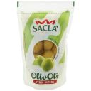 Оливки Sacla зелені  без кісточки 