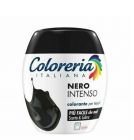 Фарба для одягу у пральній машині Coloreria Italiana Nero Intenso чорна 350 грам