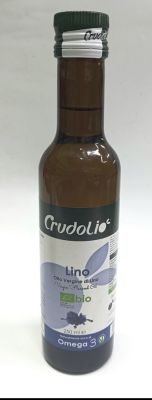 Олія CRUDOLIO з льону, Італія, 250 мл.