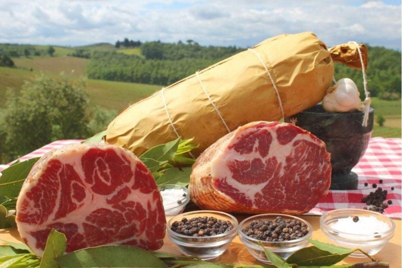 Шинка Capocollo Stagionato, Італія, 412 грам