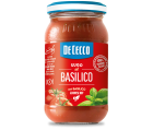 De cecco sugo pronto con basilico genovese dop, barattolo di vetro, 200 г. 