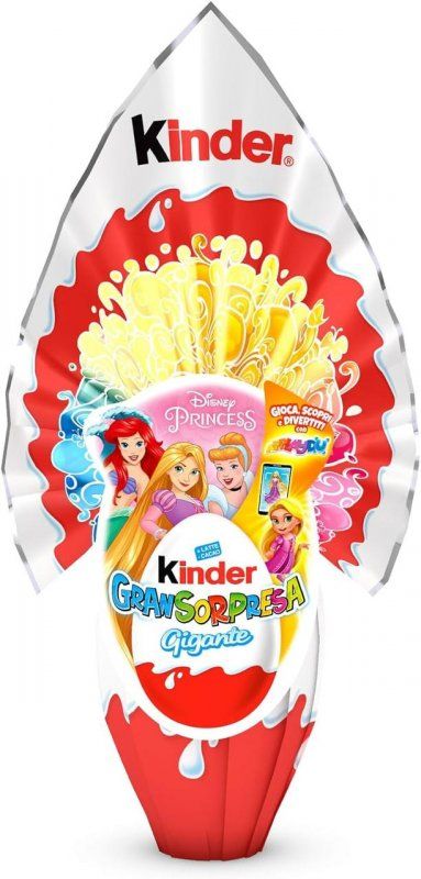 Шоколадне яйце Kinder GranSorpresa  Disney Princess, Італія
