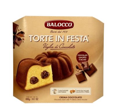Balocco шоколадный e Torte in Festa Voglia di Cioccolato, 400 г