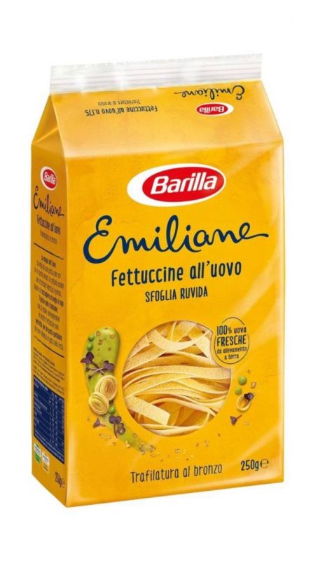 Макарони Barilla Emiliane Fettuccine 250г, Італія ( яєчні)