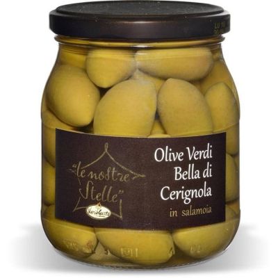Olive Verfi Bella di Cerignola оливки, Італія, 530 гр 