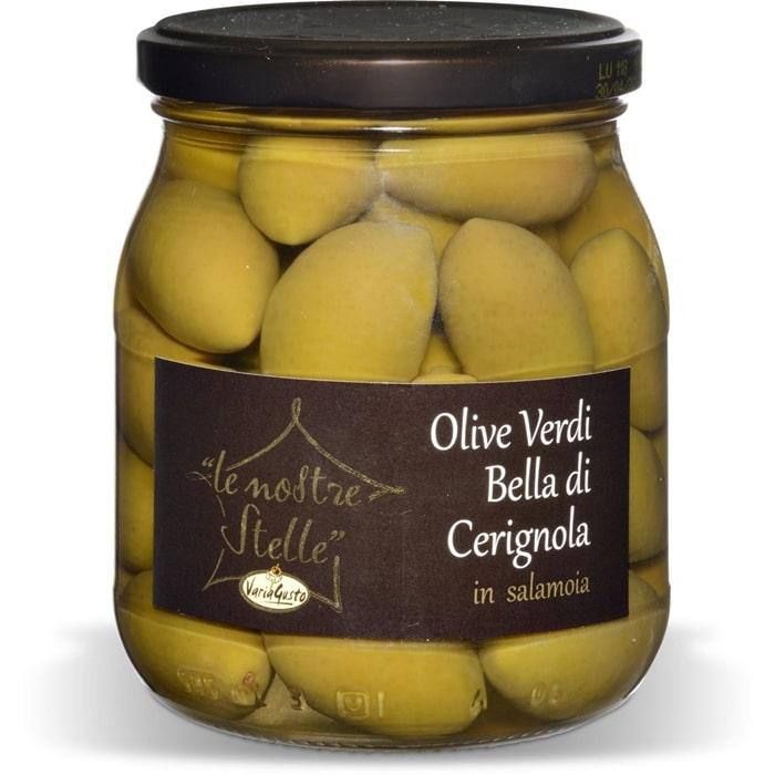 Olive Verfi Bella di Cerignola оливки, Італія, 530 гр 