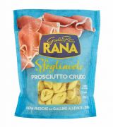 Тортеліні від відомої італійської марки Giovanni Rana Sfogliavelo Tortellini with Raw Ham
