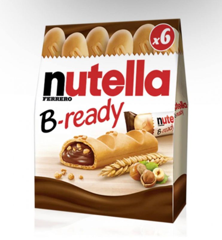 Батончики Nutella B-Ready від Ferrero (6 шт), Італія 